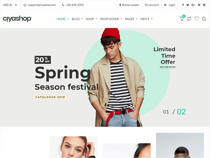 Fashion Website