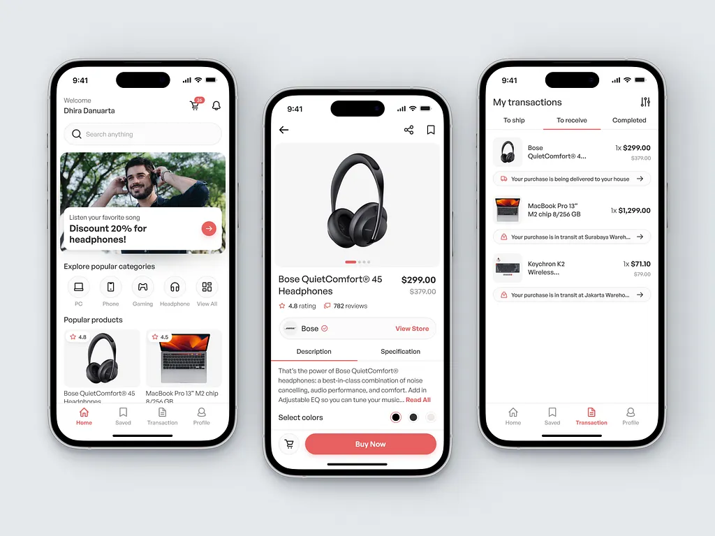 Electronics e-Store